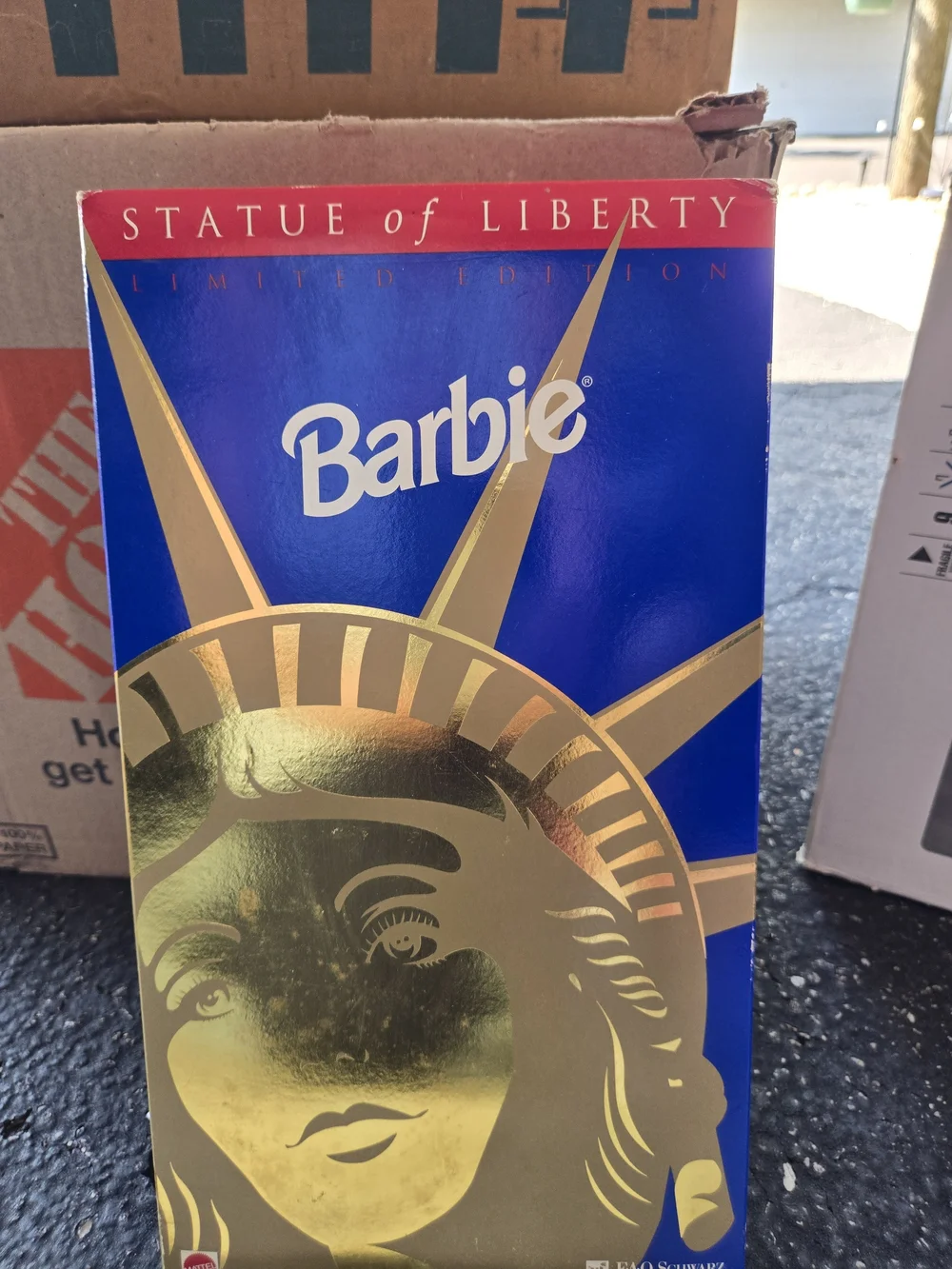 Barbie Statue of Liberty Collectible Doll - Patriotic Red, White & Blue
